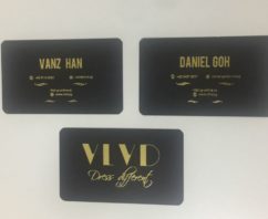 Ivory Name Card by VLVD